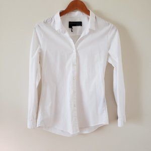 The Kooples White Button Down Shirt L (fits S/M)